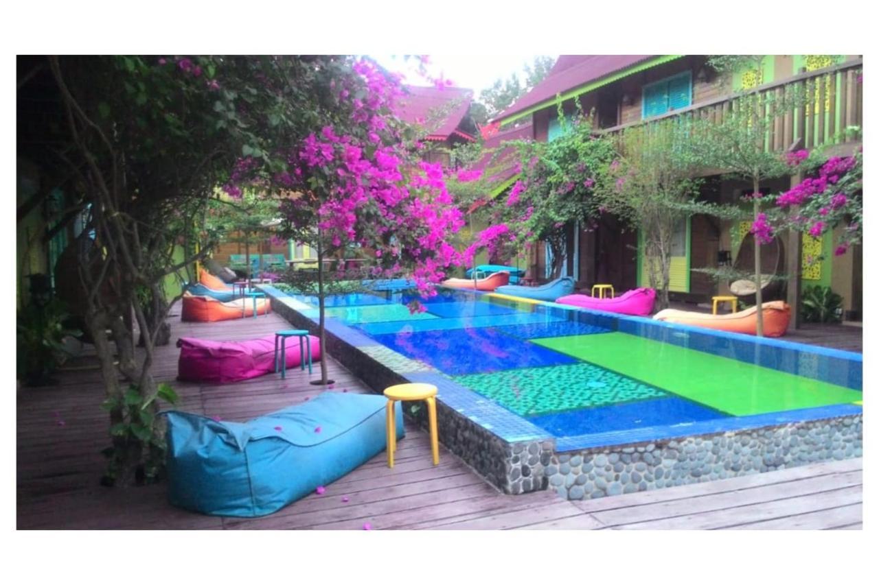 Bleu Verde, The Secret Garden - Turtle Point Beach Gili Trawangan Zewnętrze zdjęcie